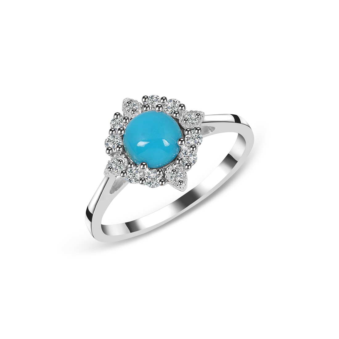 Turquoise Ring-(TRQ-SR-1784.)